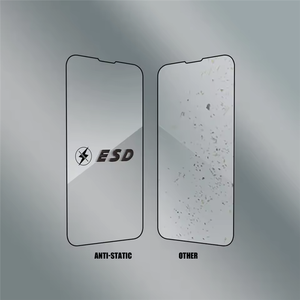 Vidrio templado con pegamento completo ESD para Xiaomi Redmi A3 A2 A1 12C 13C película protectora de pantalla para Xiaomi Redmi A1 Plus glass - Product Image 5