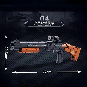 ปืนของเล่น Mork Firewire Alliance M4 รุ่น 051001 ปืนท<span class=keywords><strong>ห</strong></span>าร ตัวต่อ ของเล่นปืน <span class=keywords><strong>ส</strong></span>ำหรับขาย<span class=keywords><strong>ส</strong></span>่ง - Product Image 2