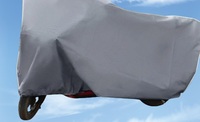 Housse de moto super douce et respirante, extensible, anti-poussière, résistante aux rayures, bâche de protection intérieure pour moto avec intérieur en polaire