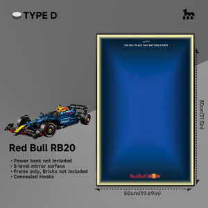 Cadre de Présentation pour Voiture F1 <span class=keywords><strong>LEGO</strong></span> TECHNIC Oracle Red Bull Racing RB20 42206 - Product Image 5