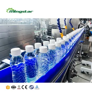 मिंगस्टार CGF40-40-10 A से Z उच्च गुणवत्ता वाली 500Ml बोतलबंद पानी भरने की मशीन जल उत्पादन लाइन संयंत्र
