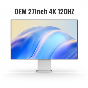 Moniteur d'ordinateur de bureau LCD plat IPS <span class=keywords><strong>4K</strong></span> <span class=keywords><strong>120Hz</strong></span> de 27 pouces, nouveau design, vente en gros, <span class=keywords><strong>pas</strong></span> <span class=keywords><strong>cher</strong></span>, pour le gaming - Product Image 1