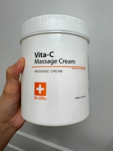 Crème de massage apaisante et hydratante Dr.CPU Corée à la Centella pour le visage et le corps, idéale pour les salons de beauté et la gestion cutanée - Product Image 4