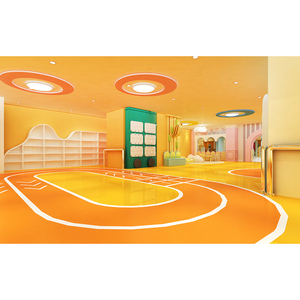 Équipement de terrain de jeu intérieur pour enfants de maternelle, ensemble de jeux souples en acier avec maisonnette de jeu pour les tout-petits - Product Image 3