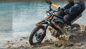 Motocicleta Eléctrica KuKirin X1, Batería de 48V 20.8Ah, 40KM de Autonomía, Amortiguación Hidráulica, Transmisión por Cadena, Neumáticos Todoterreno, Frenos Dobles, para Movilidad Urbana - Product Image 4