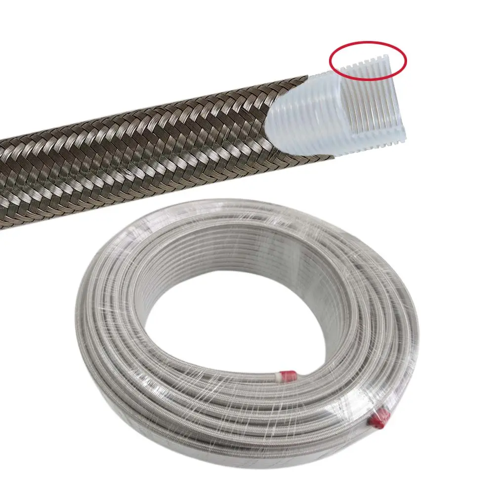 Ptfe top china fábrica equipamento de fonte puro tubo de plástico flexível tubo ptfe