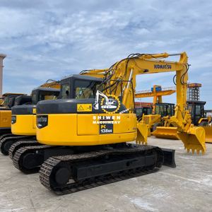 Escavatore Cingolato Idraulico Usato Komatsu PC138US da 13,8 Tonnellate con Motore e Componenti Principali del Cambio di Origine Giapponese - Product Image 3