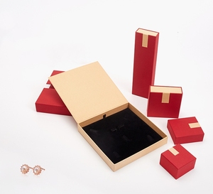 Lanzamiento de Nuevo Producto: Cajas de Papel para Joyería, Cajas de Joyería Hechas a Mano Personalizadas, Caja para Juego de Joyería al por Mayor - Product Image 3