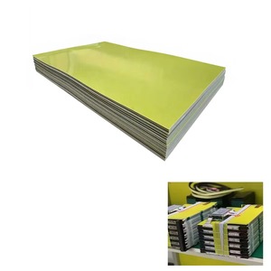 Plaque de verre FR4 G10 jaune de 0,5 mm et 1,0 mm pour l'assemblage de batteries - Product Image 1