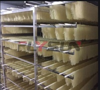 Four de séchage automatique pour nouilles et riz avec plateau, sécheur avec PLC et engrenage, économie d'énergie, haute productivité