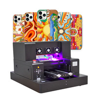 Teknologi Printer Inkjet Flatbed Presisi Tinggi UV untuk Peralatan Pencetakan Casing Ponsel Mesin Pencetak Penutup Ponsel