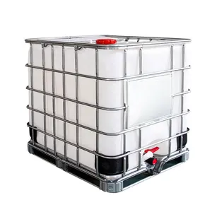 Superior Quality Plastic Stackable Mobile 1000L IBC Liquid Storage Tank Industrial Tank