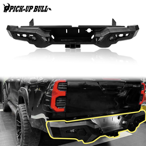 Parachoques Trasero <span class=keywords><strong>de</strong></span> Acero para Ranger, Parachoques Trasero para Hilux Revo Rocco Dmax Triton Navara, para Camioneta Universal - Product Image 1