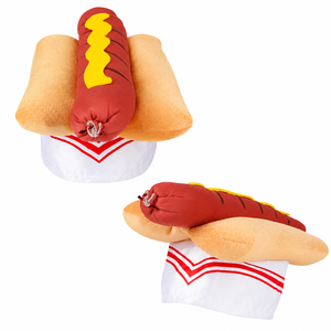 Sombrero <span class=keywords><strong>de</strong></span> Peluche <span class=keywords><strong>de</strong></span> Perrito Caliente al por Mayor, Divertido Disfraz <span class=keywords><strong>de</strong></span> Comida para Fiestas <span class=keywords><strong>de</strong></span> Barbacoa, Festivales y Carnavales - Product Image 2