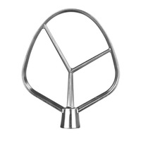 Robot de cuisine multifonctionnel transfrontalier en acier inoxydable, pétrin compact pour la maison 5L, machine à pétrir avec réglage de vitesse prédéfini