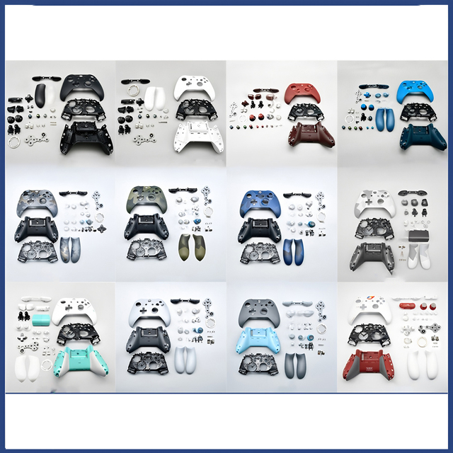 ABS Housing Shell for One S/X Controller-9 Colors Front/Back Top/Bottom Case with Faceplate Cover