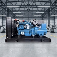 Groupe électrogène à châssis ouvert Yuchai 150KW 187.5KVA, refroidi par eau, triphasé, démarrage automatique, pour l'alimentation de secours industrielle et minière, certifié CE ISO