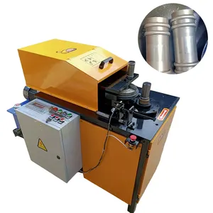 Round pipe indentation machine Pipe pressing equipment Small water pipe pressing machine