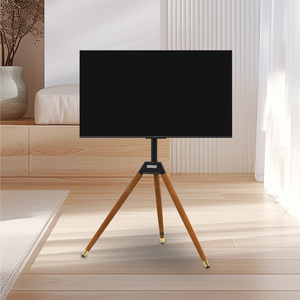 Tripod <strong>TV</strong> <strong>Stand</strong>, Modern <strong>Easel</strong> <strong>TV</strong> <strong>Stand</strong> for 23 to 65 Inch Screens, Portable <strong>TV</strong> Floor <strong>Stand</strong> with Beech Wood Legs <strong>Stand</strong> - Product Image 6
