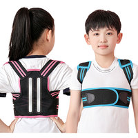 Correcteur de posture unisexe réglable pour enfants, soutien dorsal respirant, redressement de la colonne vertébrale, ajustement confortable