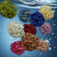 Hortensias artificiels sans feuilles pressés en vrac, vente en gros pour mariages, maisons, hôtels, Noël, Halloween, luxueux, imperméables, en soie, floraux