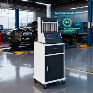 DH-60AA yeni otomatik ultrasonik enjektör temizleme makinesi 6-Cylinder Tester aracı araç bakım ekipmanları enjektör test temizleme için - Product Image 4