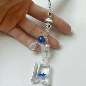 Tatlı Y2K balık telefonu anahtarlık telefon kılıfı Charm kolye cep kordon sevimli boncuklu cep telefonu askısı çanta anahtarlık takı hediye - Product Image 5