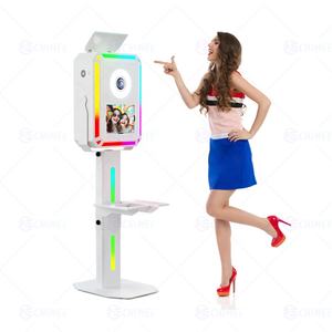 Cabina de fotos con impresora kiosco <span class=keywords><strong>surface</strong></span> <span class=keywords><strong>pro</strong></span> photobooth Shell Cámara cabina de fotos boda iPad DSLR cabina suministros para fiestas - Product Image 3