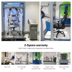<span class=keywords><strong>Silla</strong></span> de Oficina Ergonómica AODA con Respaldo de Malla, Bloqueo de Inclinación, Reposacabezas Fijo, Reposabrazos y Base de Aluminio - Product Image 6