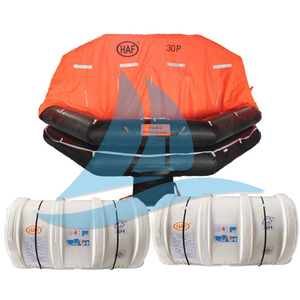 Balsa salvavidas con capacidad para 30 personas, balsa salvavidas de inflado rápido a bajo <span class=keywords><strong>precio</strong></span>, especificaciones de la balsa salvavidas - Product Image 1