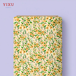 Tissus en coton 100% à motifs floraux pour robes de femme, fabrication sur mesure, faible MOQ, vente en gros - Product Image 3