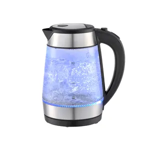 1.7L Capacity 2200W High Power Fast Boiling Healty Glass Electric Water Kettle