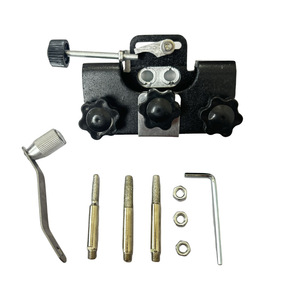 Yili Hardware Portable Hand Crank Chain <b>Sharpener</b> Aluminum Alloy Manual For Chainsaw Edge Trimmer DIY <b>Tool</b> - Product Image 5