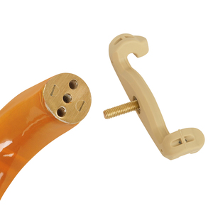 Soporte de hombro <span class=keywords><strong>para</strong></span> violín plegable y ajustable, suave y cómodo, de arce IRIN, clásico, blanco, <span class=keywords><strong>para</strong></span> violín. - Product Image 3