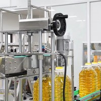 Ligne de production et d'embouteillage entièrement automatique pour huiles végétales (palme, olive, tournesol, sésame, arachide, soja, maïs)