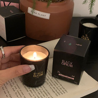 Bougie parfumée de marque, bougie parfumée, parfum d'intérieur, bougie parfumée, coffret cadeau, décoration de la maison, décorations