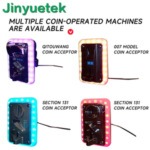 RGB LED đồng xu chấp nhận khung với Gradient chiếu sáng cho máy Arcade & hệ thống bán hàng tự động - Product Image 4