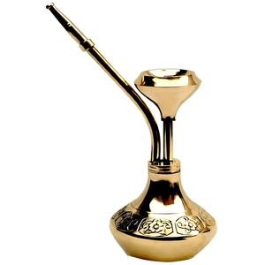 Mini chicha en laiton poli de qualité supérieure, objet de décoration moderne pour la maison, cadeau, objet de collection nautique - Product Image 1