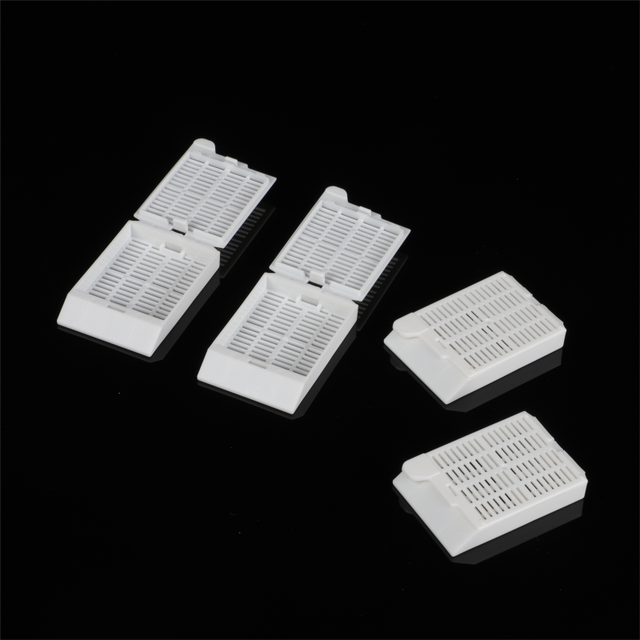 Disposable POM Histology Strip Hole Cassette Biopsy Embedding Cassette