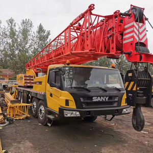 Cost Effective Used Sany STC500 50Ton Truck <b>Crane</b> Durable For On-Site Lifting Operations - Product Image 1