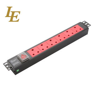 PDU Horizontal/Vertical de 1.5U y 19 Pulgadas para Sudáfrica, de 4, 6 y 8 Vías, con <span class=keywords><strong>Diferentes</strong></span> Funciones de Control y Protección Opcionales - Product Image 3