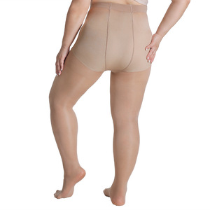 Pantaloni di regolazione della <span class=keywords><strong>gravidanza</strong></span> di alta qualità 15-21mmHg <span class=keywords><strong>collant</strong></span> elasticizzati <span class=keywords><strong>per</strong></span> calze a compressione in tessuto di Nylon Spandex - Product Image 2