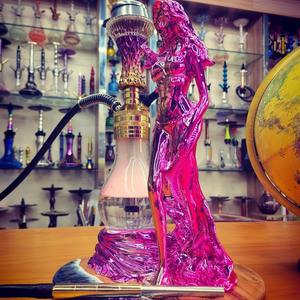 Cachimba Colorida con Forma de Diosa, Fabricada con Resina, Diseño de Serpiente, con Luces LED - Product Image 4