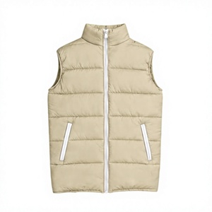 <b>Mens</b> Bulk Puffer <b>Vest</b> Lightweight <b>Winter</b> Sleeveless Quilted Warm Jacket Outdoor Casual Fashion Clothing Wholesale Manufacturer - Product Image 4