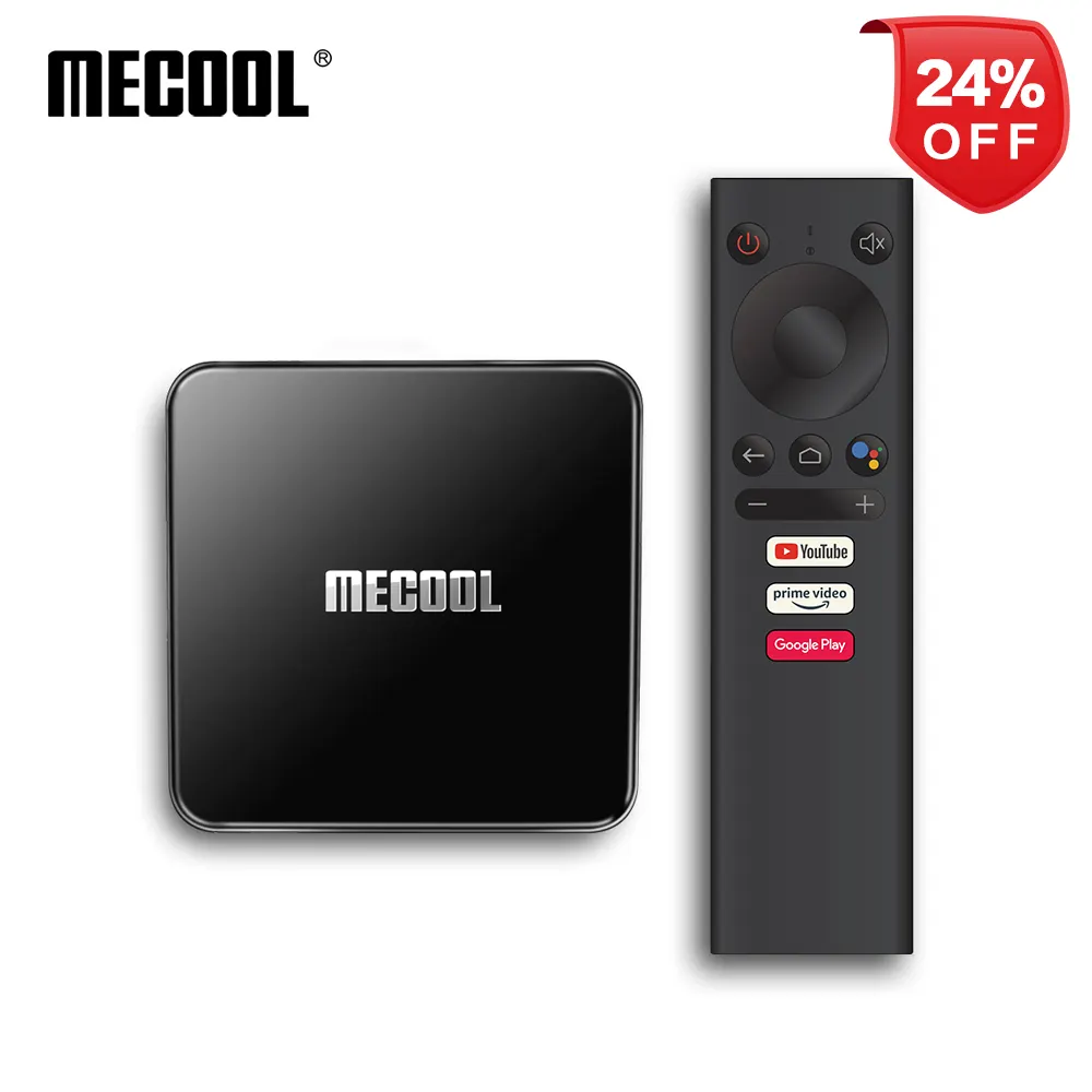 Videostrong OEM MECOOL KM3 समाधान गूगल प्रमाणपत्र एंड्रॉयड 10.0 S905X2 4GB 64GB यूट्यूब 4K Google Play स्टोर बॉक्स टीवी