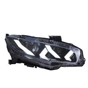 Conjunto de Faros Delanteros para 10.ª Generación, 12V 50W LED, Luz Diurna Modificada, Iluminación Mejorada, Aclara tu Conducción con 50W de Potencia - Product Image 1