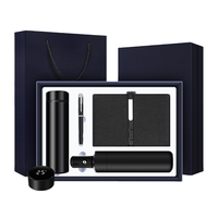 Bestseller-Produkte Thermos Cup UV-Regenschirm mit Cup USB Drive Diary Notebook und Pen Enterprise Geschenkbox-Set