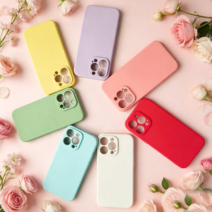 <span class=keywords><strong>Coque</strong></span> de téléphone portable personnalisée avec logo, plusieurs couleurs, en silicone pour <span class=keywords><strong>iPhone</strong></span>, coques en silicone pour <span class=keywords><strong>Apple</strong></span> <span class=keywords><strong>iPhone</strong></span> <span class=keywords><strong>12</strong></span> 13 14 15 16 17 Pro Max - Product Image 5