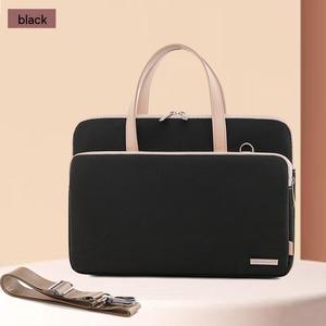 Maletín para Portátil de Nailon, Impermeable, Resistente a Impactos, 15.6 Pulgadas, Ligero, Delgado, Estilo Macaron, con Bloques de Color, para Tablet - Product Image 5