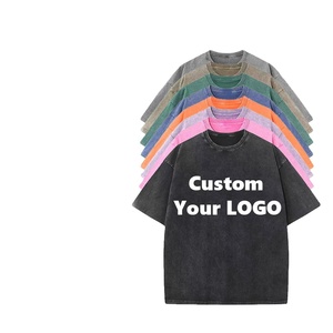 T-shirt da ginnastica in cotone 100% 240gsm all'ingrosso da uomo nera oversize grafica squadrata t-shirt personalizzata in rilievo stile Street lettera semplice in bianco - Product Image 2